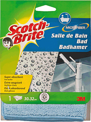 Scotch-Brite Mikrofaser-Tuch fürs Bad extra saugstark