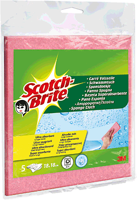 Scotch-Brite Schwammtücher für Küche/Oberflächen sortiert