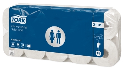 Tork Toilettenpapier 2101 Advanced, T4, 60 Rollen