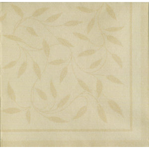 Papstar Servietten Royal Collection Mediterran champagner 40x40cm