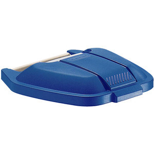 Rubbermaid Deckel für Mobiler Rollcontainer 12901 blau