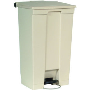 Rubbermaid Tretabfalleimer Step-On 87 Liter beige