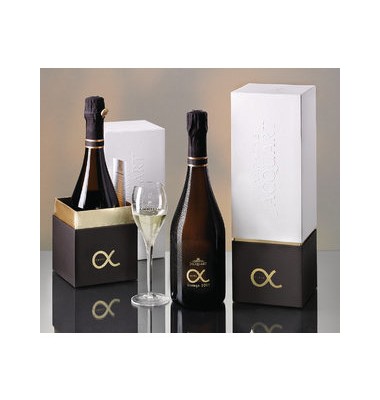 Geschenk mit Champagner