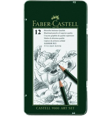 Faber-Castell Bleistift-Set Castell 9000