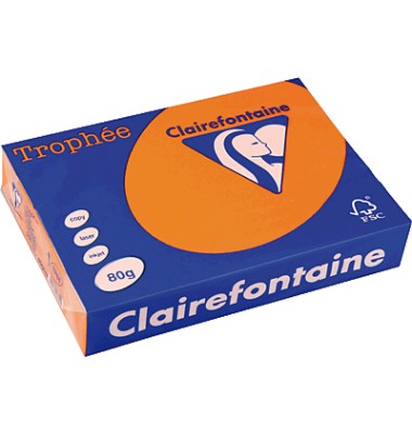 Clairefontaine Kopierpapier Trophee orange 1761C