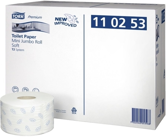 Tork Toilettenpapier Mini-Jumbo Premium Soft 110253