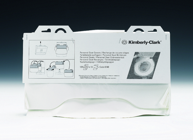 Kimberly-Clark Toilettensitzauflagen 6140 1-lagig, 1500 Stück