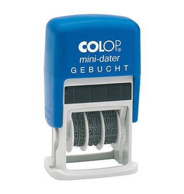 Colop Mini Dater Gebucht Stempel