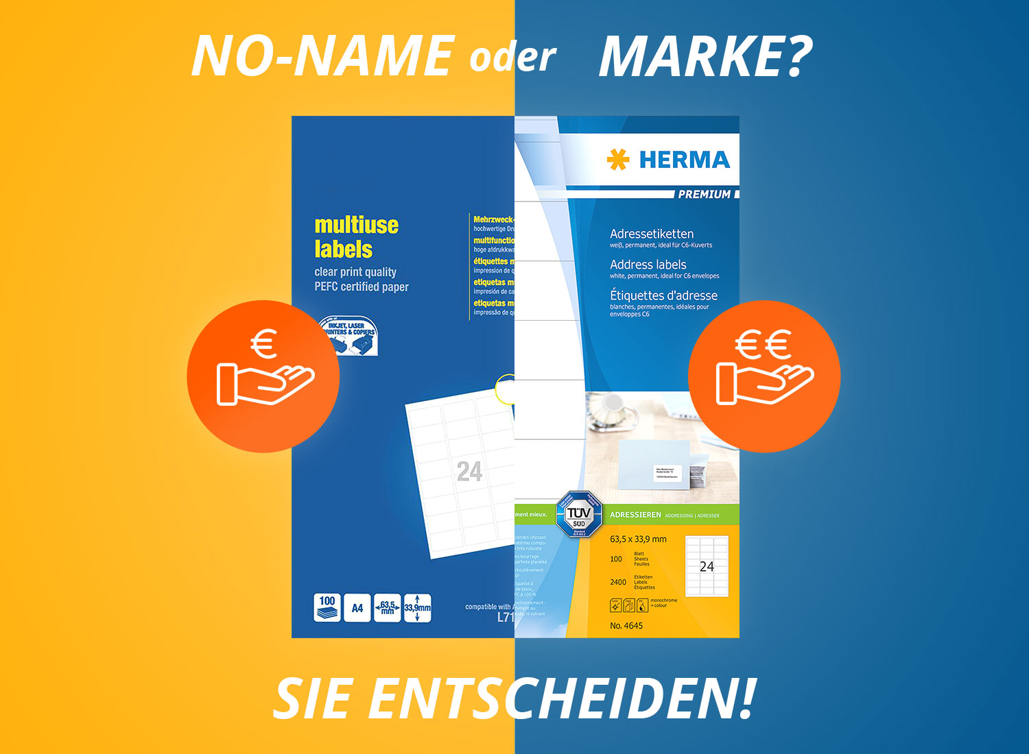 Meistgekaufte Etiketten Meistgekaufte Etiketten Titelbild