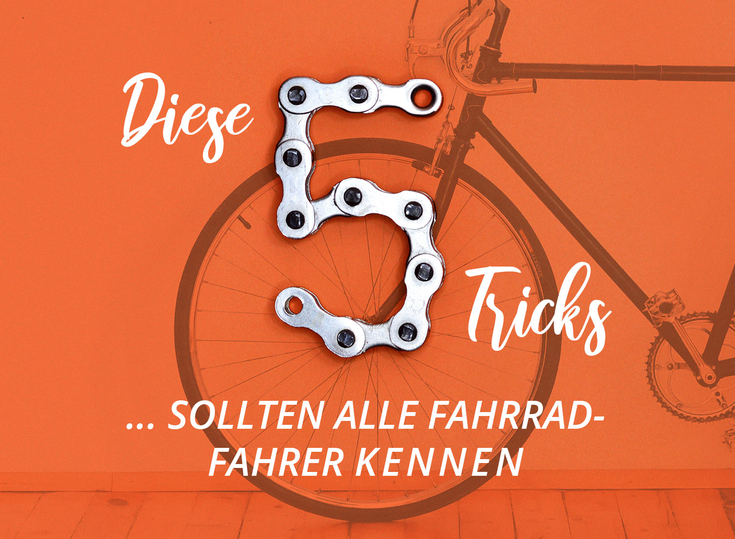 5 Tricks für Fahrradfahrer