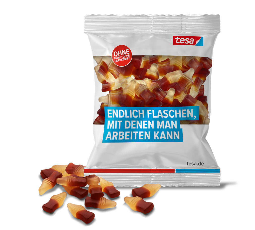 Gratis-Zugabe Colaflaschen