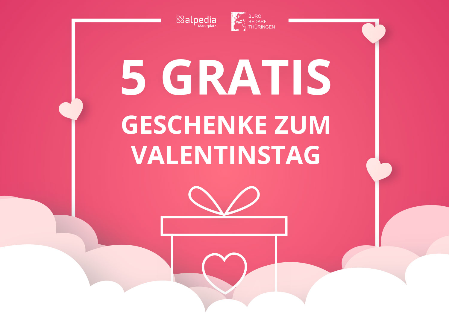 Valentinstag-Angebote 2021 – mit 5 Gratis-Geschenken - Bürobedarf Thüringen