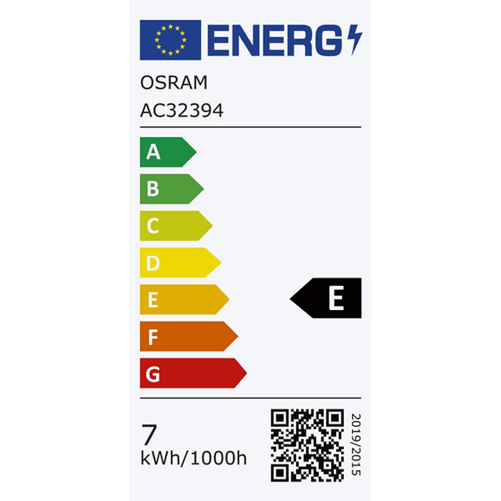 Energieeffizienz Label