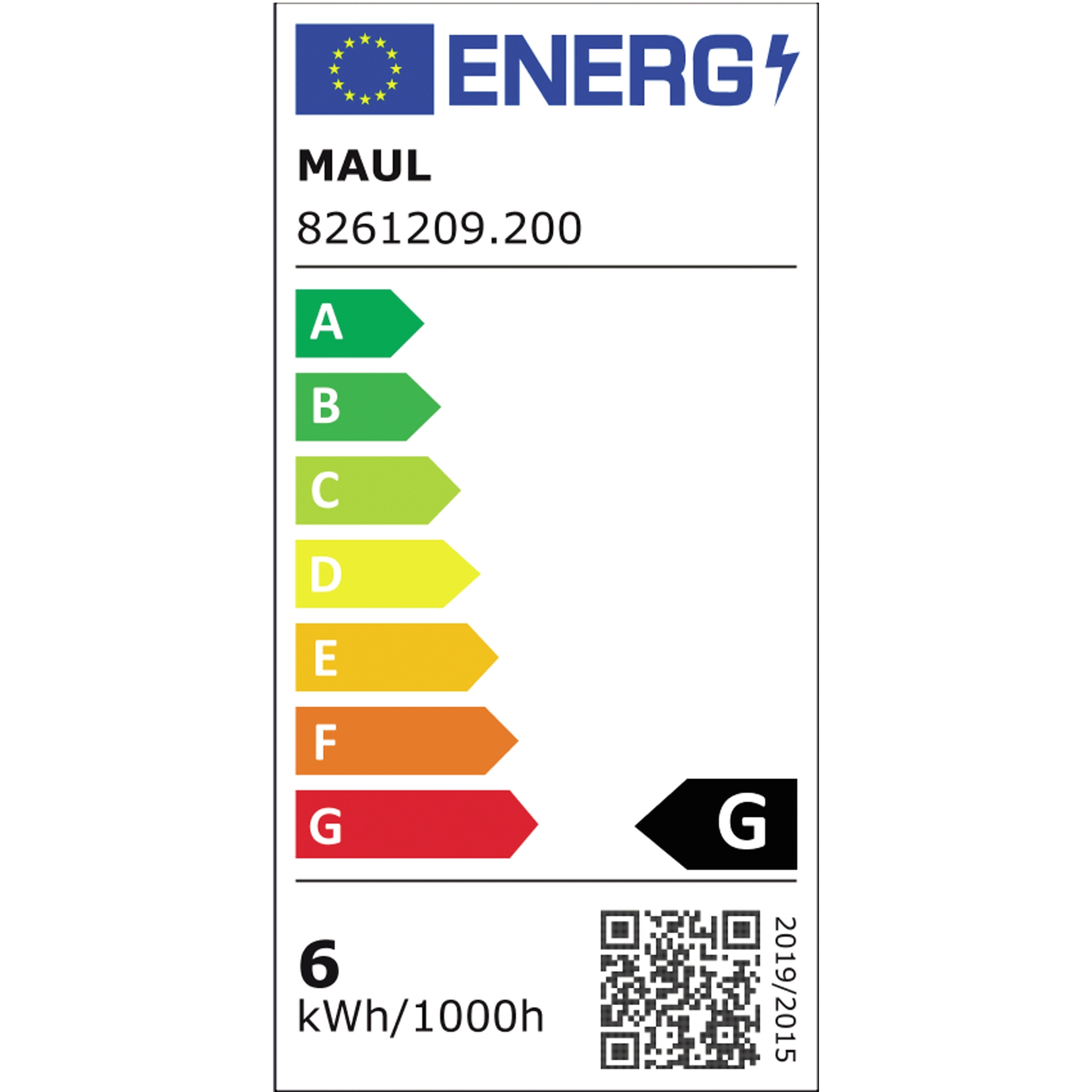 Energieeffizienz Label