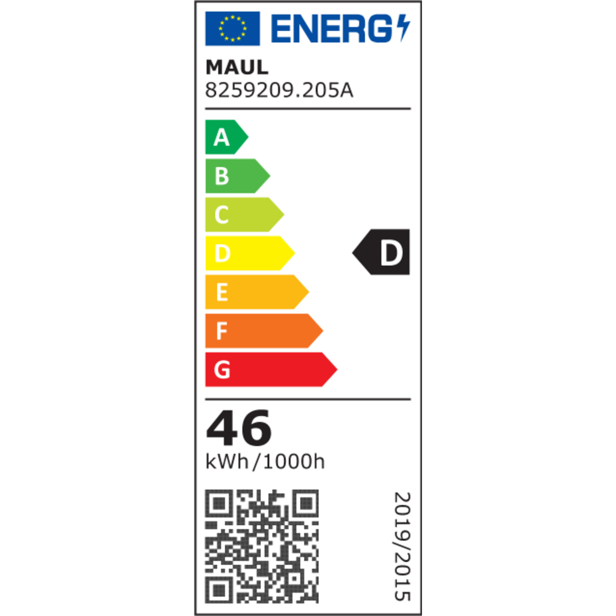 Energieeffizienz Label