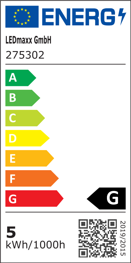 Energieeffizienz Label