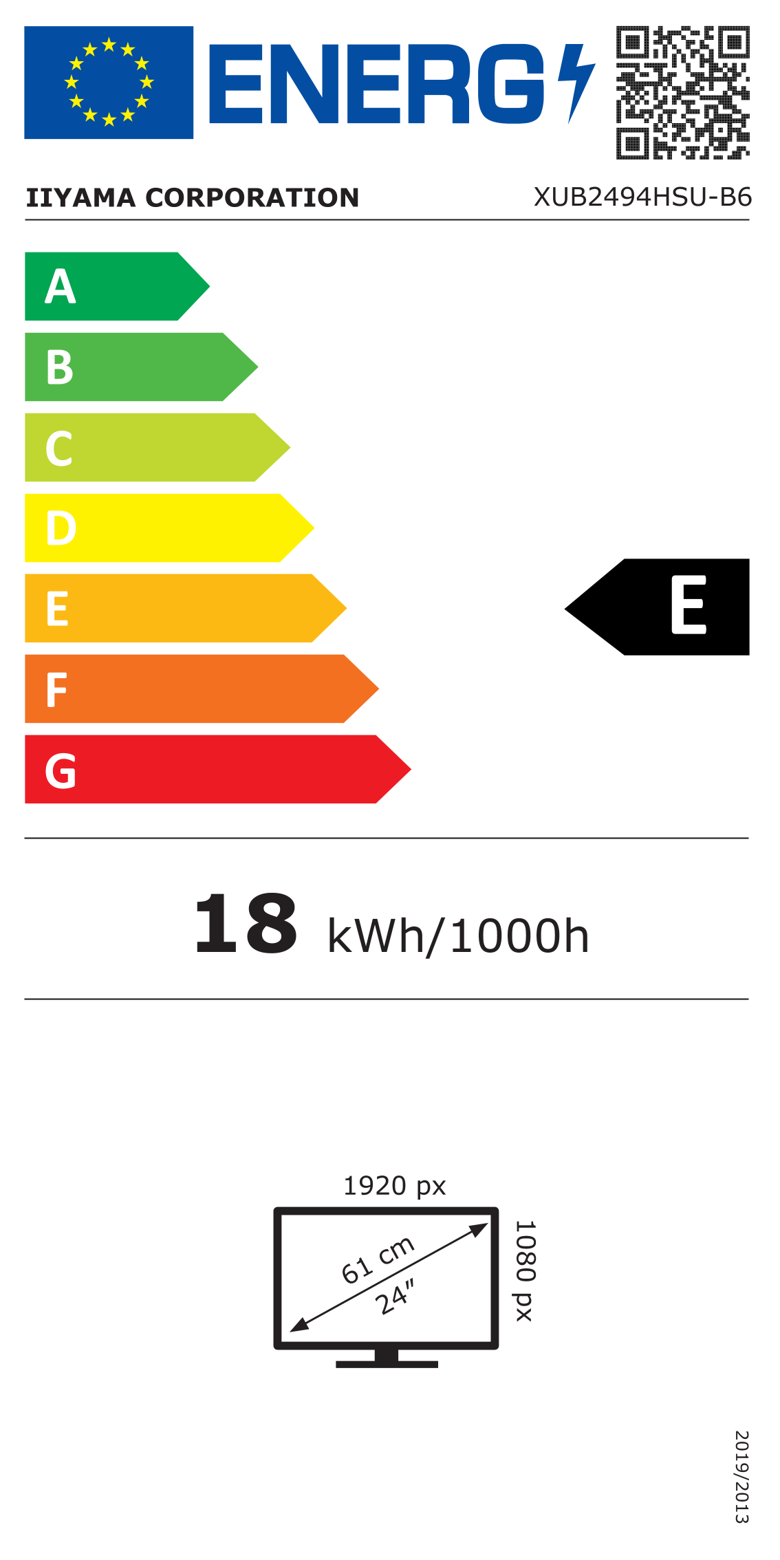 Energieeffizienz Label