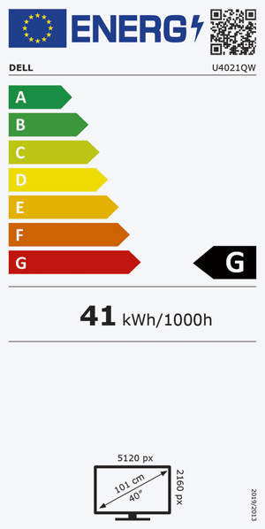 Energieeffizienz Label