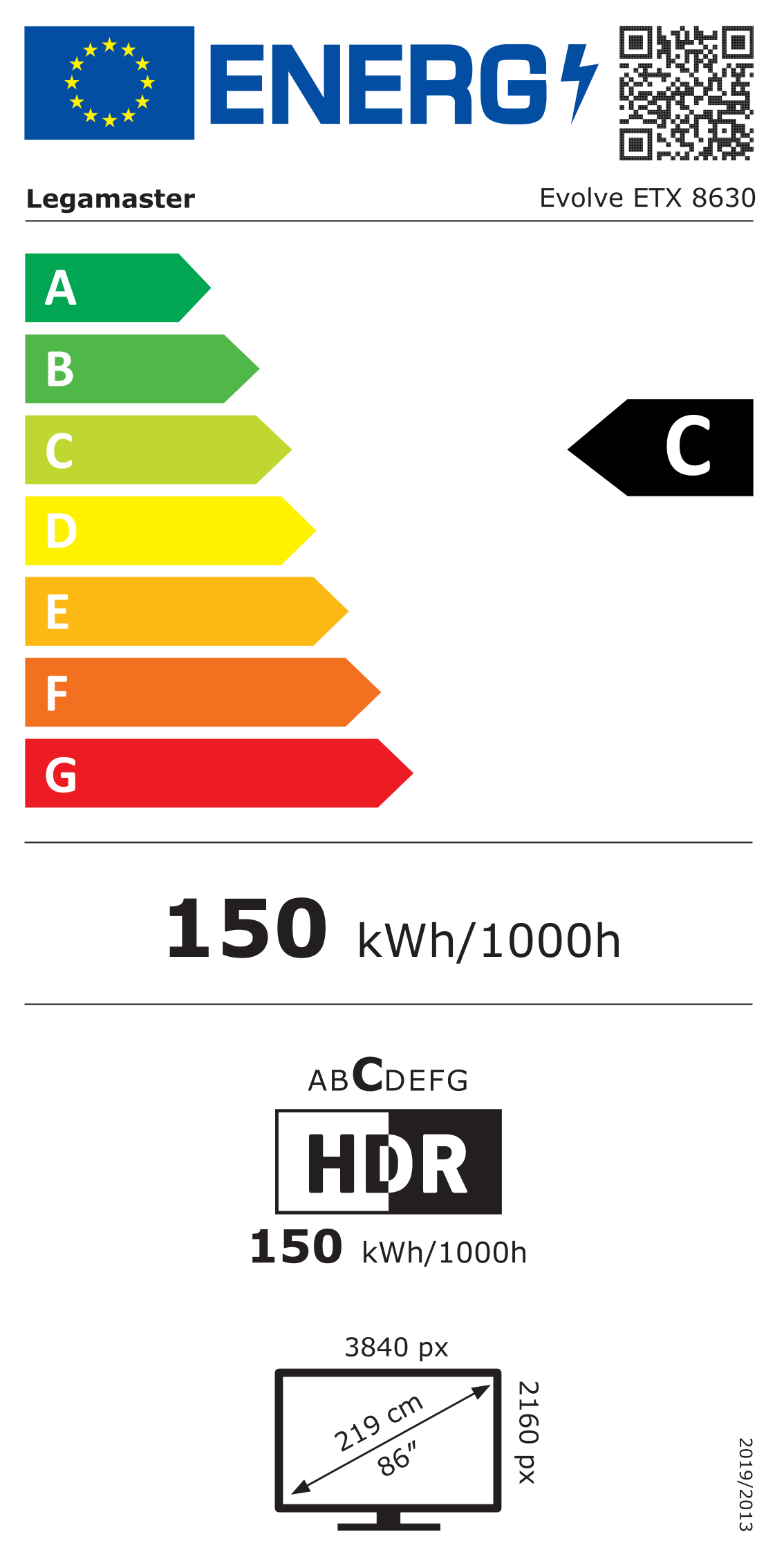 Energieeffizienz Label