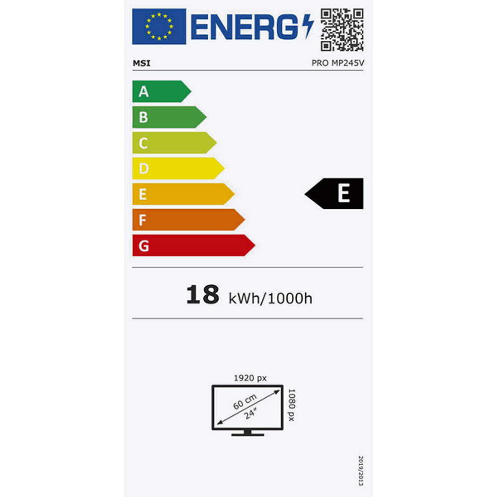 Energieeffizienz Label