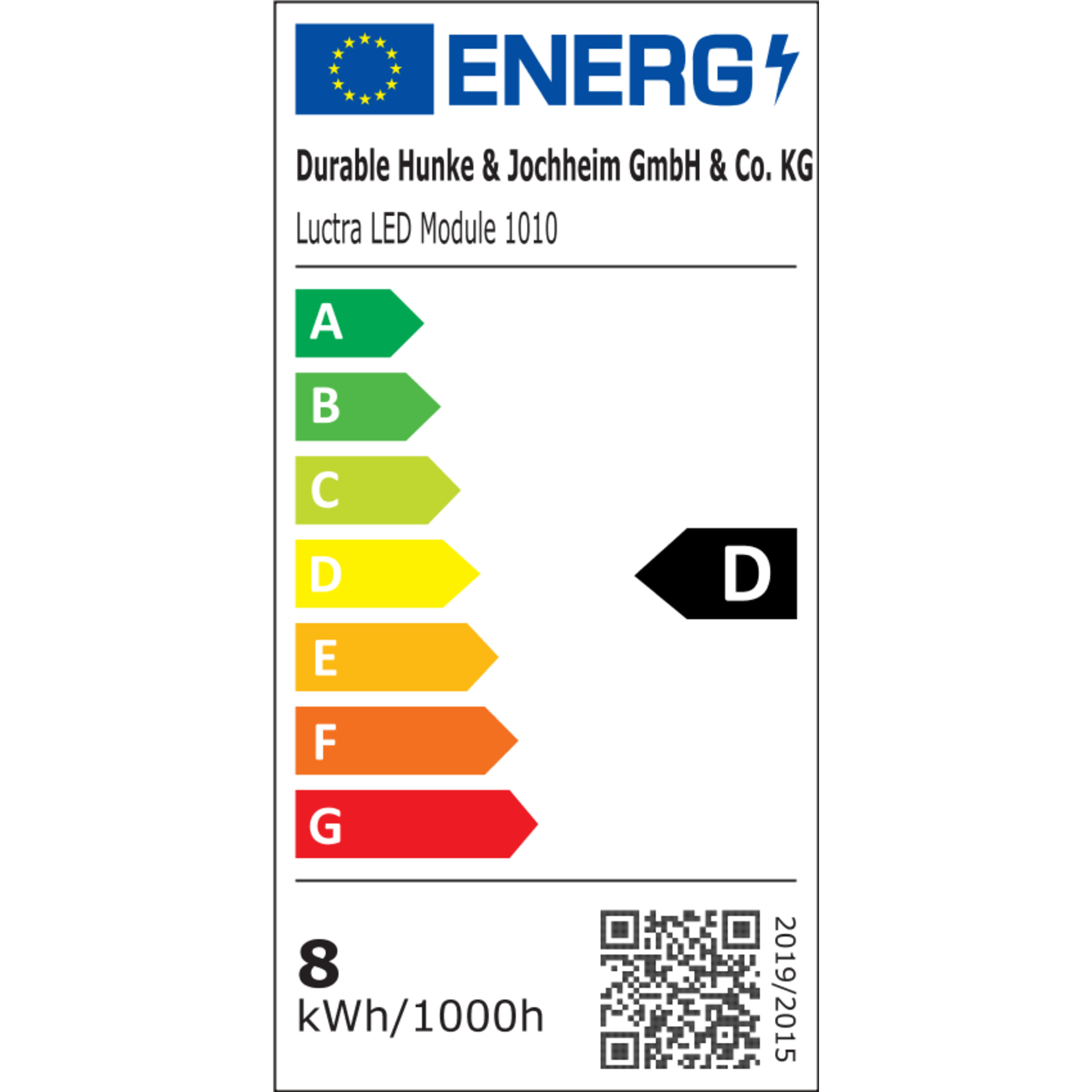 Energieeffizienz Label