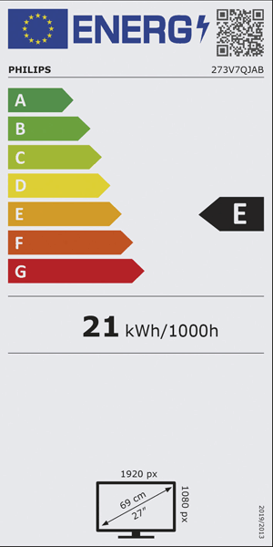 Energieeffizienz Label