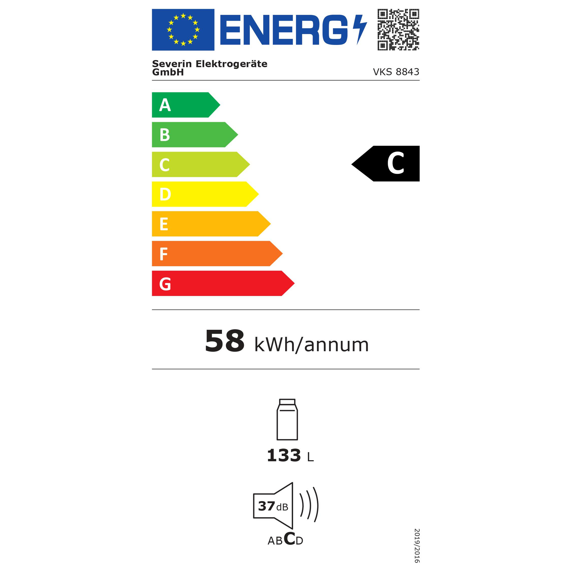 Energieeffizienz Label