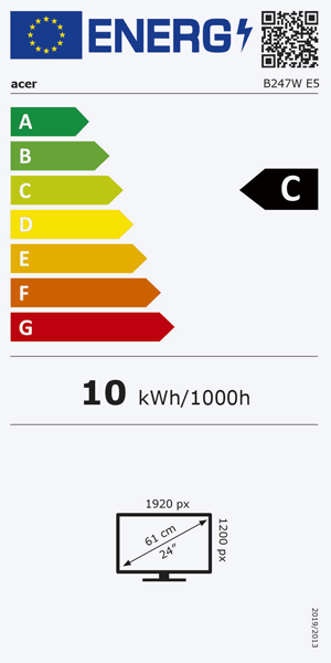Energieeffizienz Label
