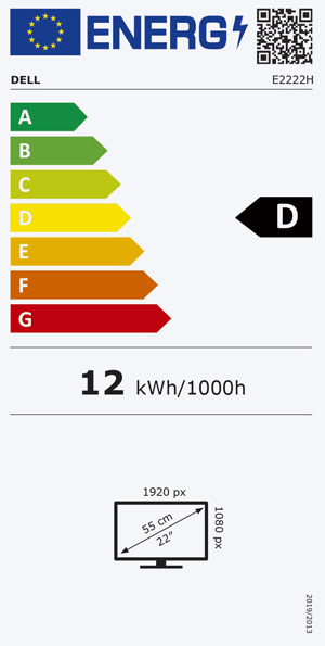 Energieeffizienz Label