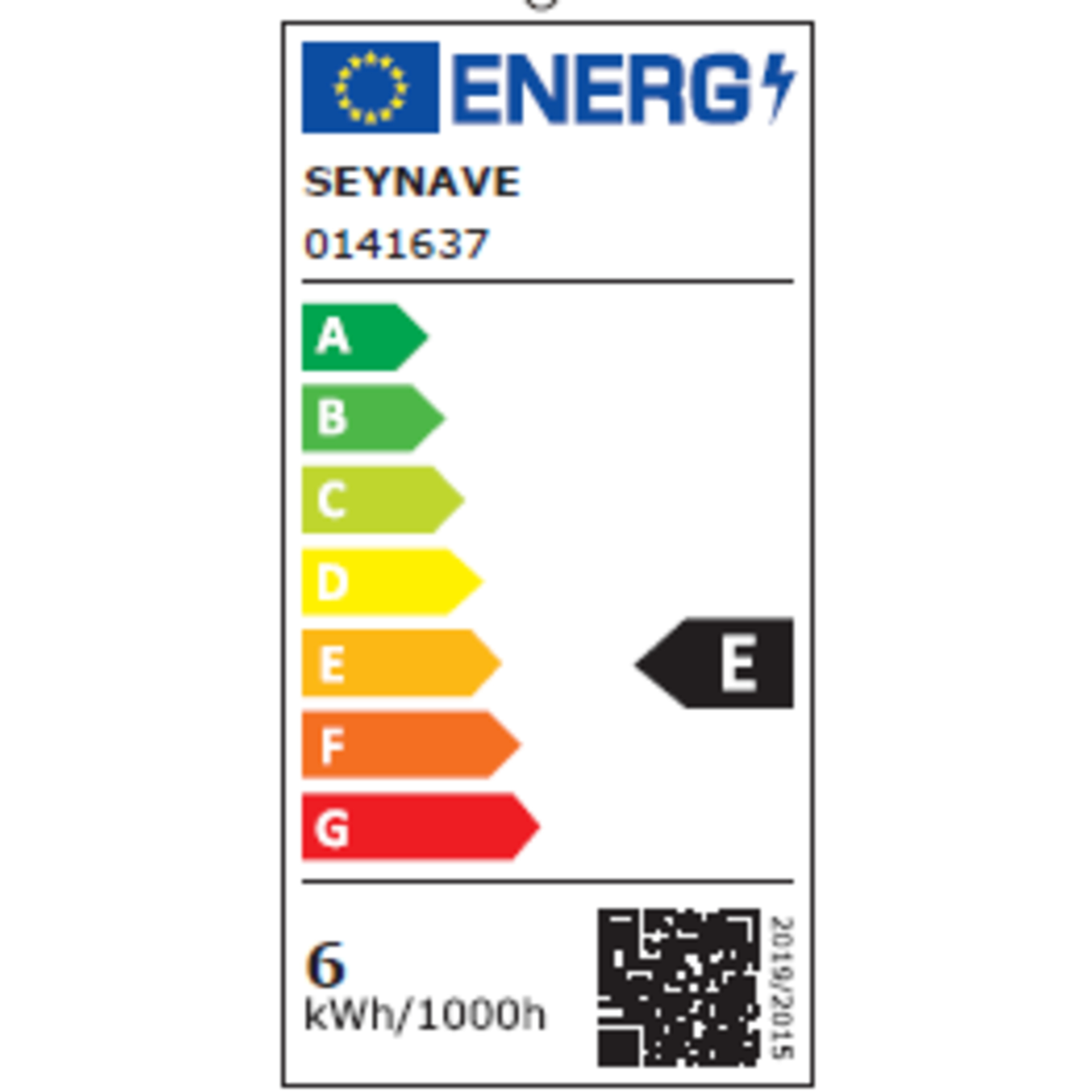 Energieeffizienz Label