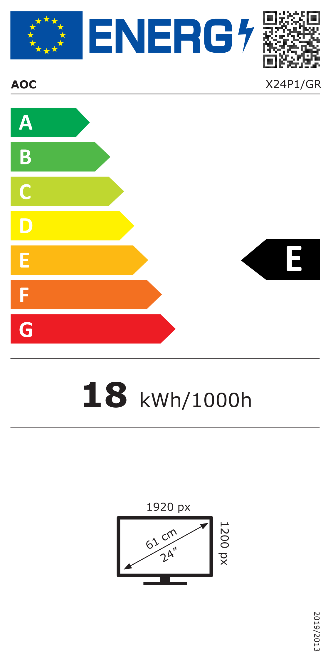 Energieeffizienz Label