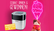 Eismaschine-Gewinnspiel