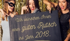 Rutschen Sie gut ins Jahr 2018