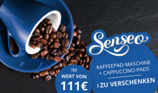 Geschenkverlosung – Senseo Kaffeepad-Maschine