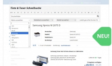 Tinte- & Toner Schnellsuche