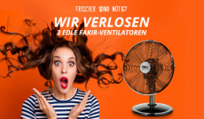 Ventilatoren-Gewinnspiel + sommerliche Produkt-Empfehlungen