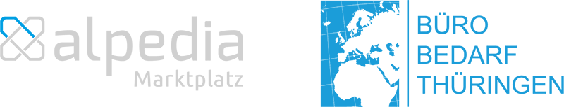 Alpedia und Bürobedarf Thüringen Logo